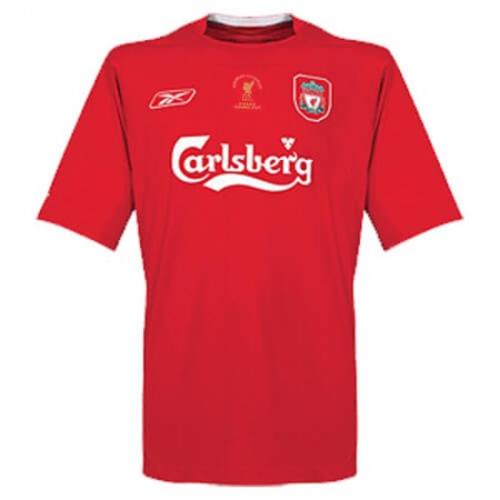 Billiga Fotbollströjor Liverpool Retro Hemma tröja 2005-2006 Kortärmad
